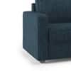 Apollo Compact Sofa Set (Colour : Indigo Blue, Cushion : Soft, Back Type : Regular, Seater : 3+1+1)