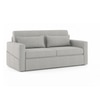 Camden 3 Seater Pull Out Sofa cum Bed In Vapour Grey Colour