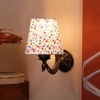 Devansh Metal Electric Wall Light in Antique Gold Colour with Multi Shade Count of 1 Light