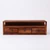 Mercury Solid Wood TV Cabinet in Honey