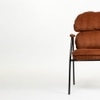 Antho Fabric Dining Chair in Red Colour