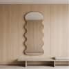The Artment Gold Meander Unbreakable Floor Mirror For Home (160 X 60 CM)