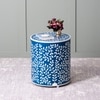 Unique Wood Side Table in Multicolor Colour