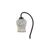 Multicolor Mosaic Glass Curvy Table lamp with Iron Base (EN17)