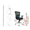 Stylish Ergonomic Office Chair Medium Back