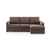 Apollo Sofa (Colour : Daschund Brown, Cushion : Hard, Back Type : Regular, Seating Capacity : Right Aligned 2 Seater + Right Aligned Chaise)