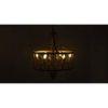 6 light Gold Chandelier