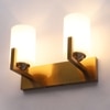 Eliante Modern Wall Lights Mild Steel & Glass Material Antique & White Finish
