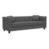 Windsor Sofa Set (Colour : Smoke Grey , Seater : 3+2+1+1)