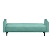 Pacific 3 Seater Sofa Cum Bed In Sea Green Colour