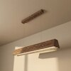 Sirius 36 Brown Solid Wood Cluster Hanging Light