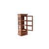 Dhaval Solid Wood Bookshelf In Brown Finish