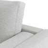 Nolan 3 Seater Fabric Sofa (Grey)