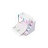 Pattern Dreams Bunk Bed with Storage in White Colour BKBB017