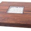 Brighton 4 Seater Dining Table In Teak Finish