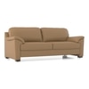 Farina 3 Seater Premium Italian Leather Sofa In Ecru