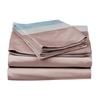 Stoa Paris 300TC UltrSatin Super King Bedsheet with 2 Pillow Covers Satin Super Champagne Blue