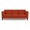 Lewis Sofa (Colour : Lava, Cushion : Soft, Seater : 3+1+1)