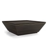Taarkashi Rectangular Solid Wood Coffee Table In American Walnut Finish