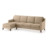 Abbey Sectional Sofa (Colour : Sandshell Beige, Cushion : Soft, Seater : Left Aligned 3 Seater + Left Aligned Chaise)