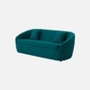 Davis Fabric Sofa (Teal Blue)