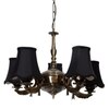 Devansh Dual Steel Metal  Wallmounted Lamp With Beige Jute  Shade