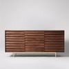 Katana Large Solid Wood Sideboard in Brown Colour