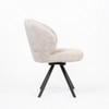 Cotton Vershe Dining Chair with Metal
