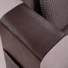 Rubik 3 Seater Fabric Sofa in Smokey Taupe Colour