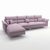 Aurora Sectional Sofa with Left Chaise Lounge Lavender