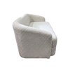 Elegantensemble Wood 2 Seater With Upholstery Non Storage Sofa In Grey Colour