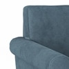 Oxford 1 Seater Fabric Sofa In Ocean Weave Colour