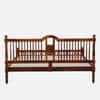 Nilaya Sheesham Wood King Size Non Storage Bed in Honey Oak Finish