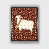 Pichwai Cow Canvas Wall Prints Canvas Wall Prints Set of 1 Multicolor Matte.