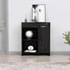 Hexa Red Multipurpose Storage Cabinet With 1 Drawer 1 Door in Flower Wenge Colour