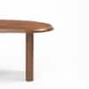 Tiller Solid Wood Coffee Table In Dark Walnut Finish