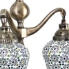Devansh Metal Electric Wall Light in Multi Colour with Multi Shade Count of 2 Lights