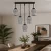 Devansh Solid Wood Electric Wall Light in Brown Colour with White Shade Count of 1 Light