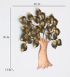Anju Abstract Metal Wall Decor in Multicolor Set of 1