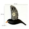 W-Falguni Abstract Metal Wall Decor in Multicolor Set of 1