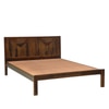 Elarawood Solid Wood Queen  Size Bed Without Storage (Provincial Teak Finish)