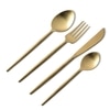Aurora Luxe 24-Piece Stainless Steel Cutlery Set