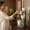 Water Fountain Modern Ceramic Flow Water Fountain in Multicolor Colour