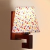 Devansh Solid Wood Electric Wall Light in Multi Colour with Multi Shade Count of 1 Light