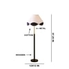 Devansh Wood & Metal Floor Lamp