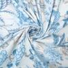 Blue Floral 4 Pcs Comforter set with Queen size bedsheet + 2 Pillow covers