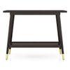Sinata Solid Wood Console Table in American Walnut Finish