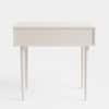 Selin Solid Mango Wood Storage Dressing Table Warm White
