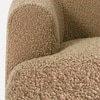 Zenliving Wood 3 Seater With Upholstery Non Storage Sofa In Brown Colour