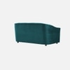 Camro Fabric Sofa (Teal Blue)